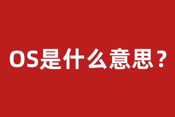 os是什么意思？